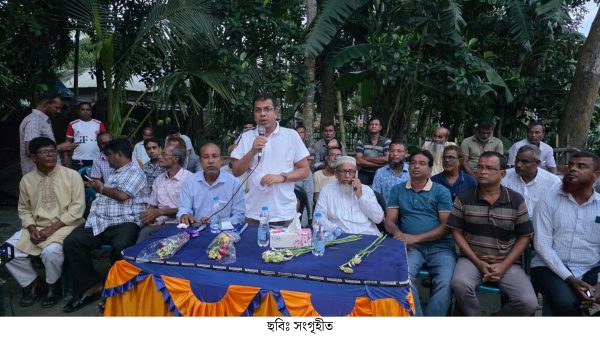 শিবগঞ্জের পাকুরিয়া মন্দিরে বিএনপির উঠান বৈঠক