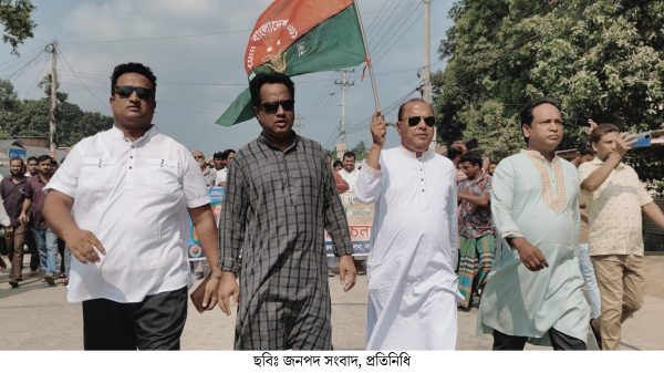 যুবদলের প্রতিষ্ঠাবার্ষিকী উপলক্ষে নাগেশ্বরীতে আনন্দ র‍্যালি