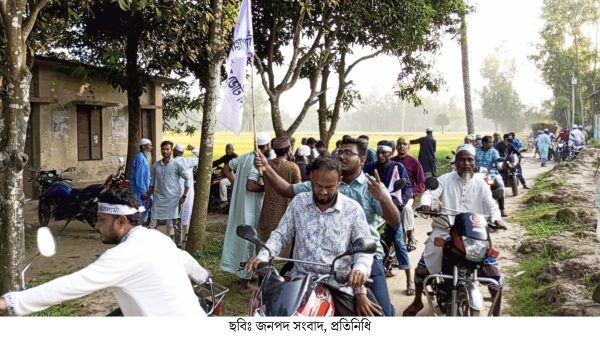 শিবগঞ্জে জামায়াতের মোটরসাইকেল শোডাউন